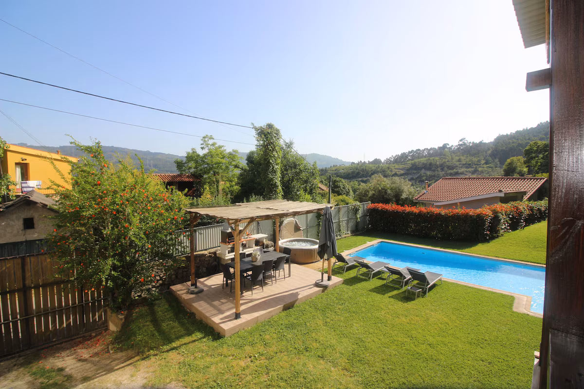Luxury Villa Private Pool Jacuzzi Braga