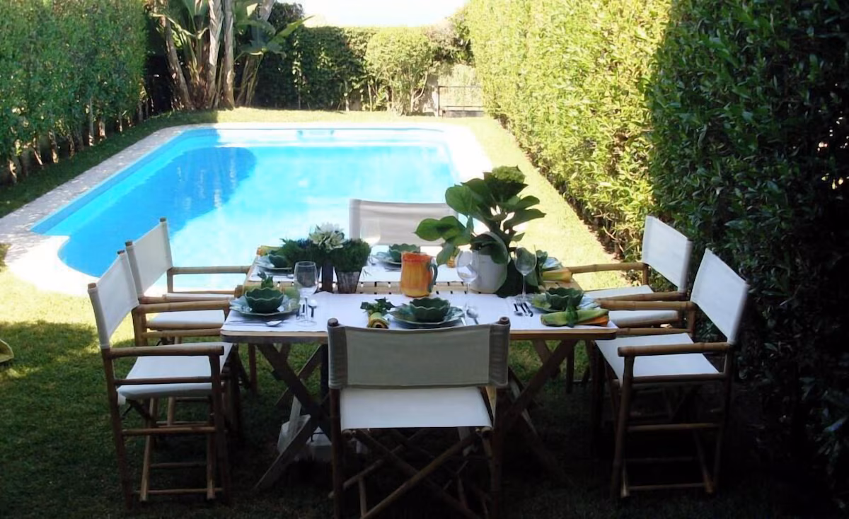 Cascais house pool garden sea view Atlantic