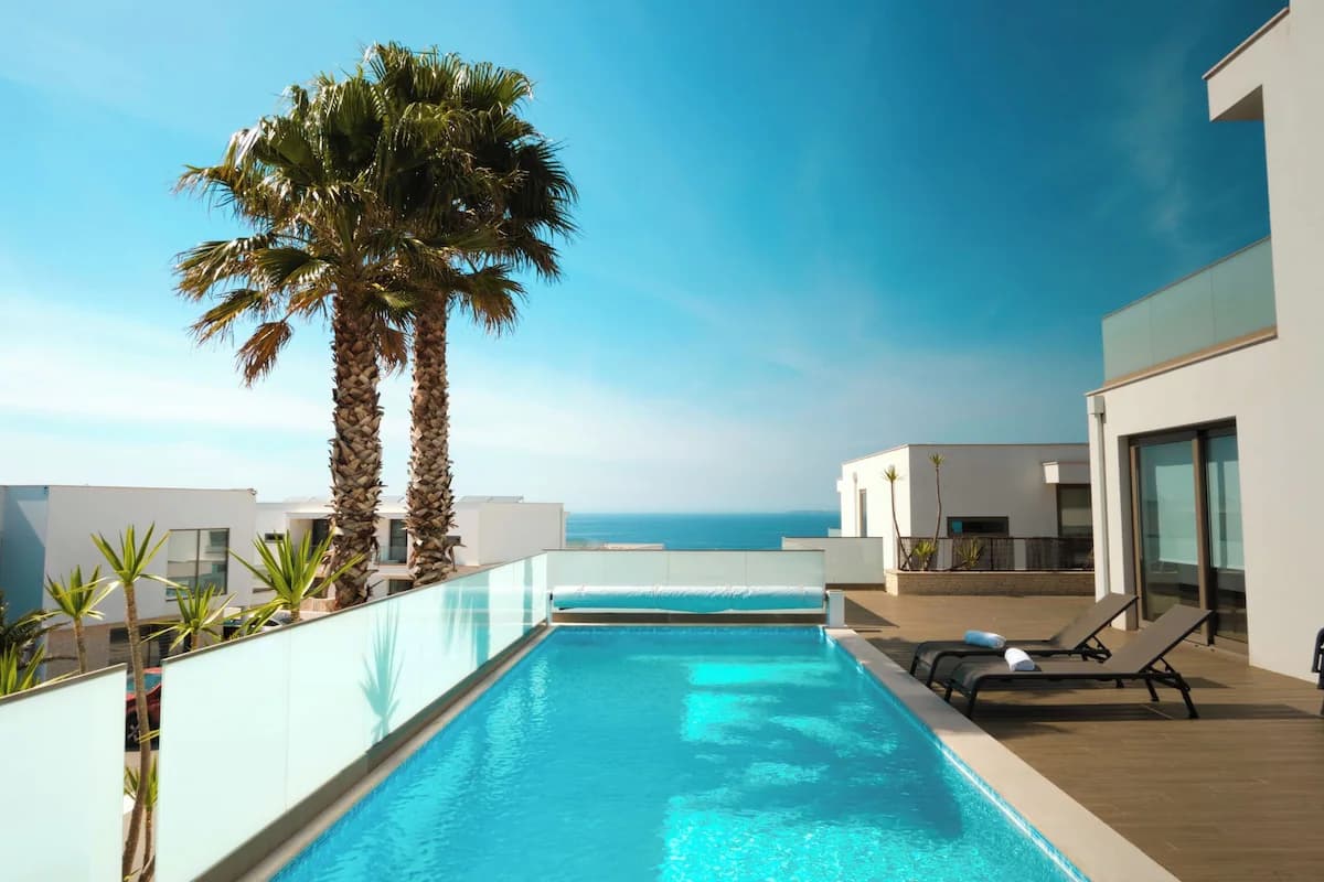 Panoramic Sea View Villa Private Pool North Silver Coast