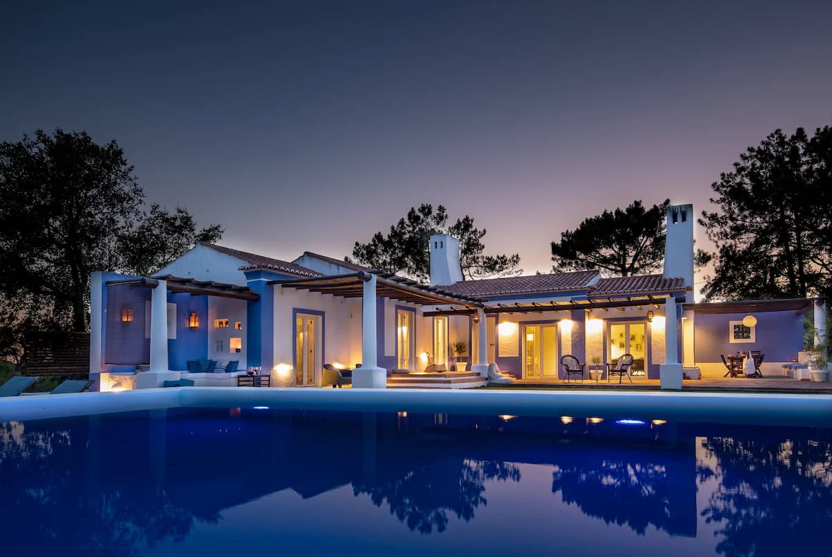 Countryside Beach Total Privacy Melides pool outdoor dining
