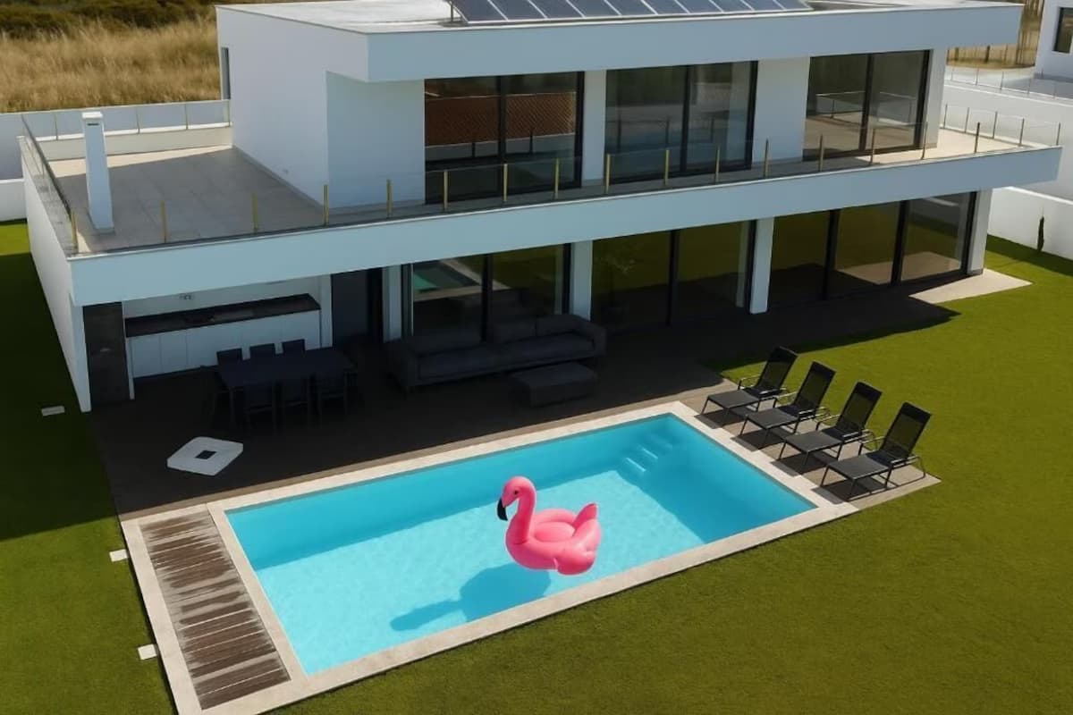Casa Arendina villa retreat heated pool Alfeizerão