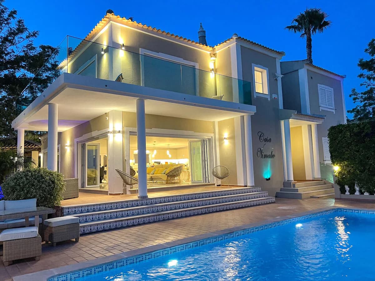 Luxury Villa 4 bedroom 4 bathroom heated pool own grounds Tavira Algarve