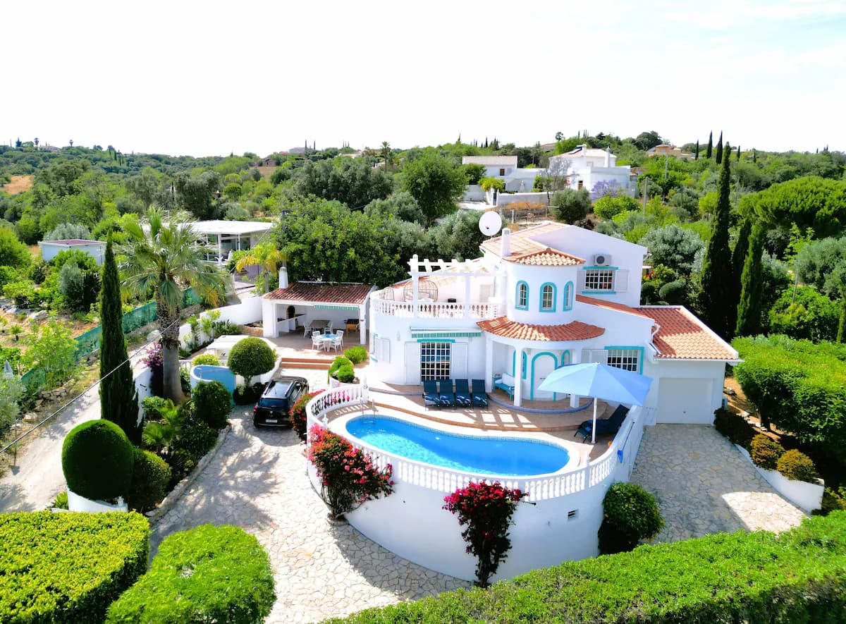 New luxury private villa heated pool WiFi BBQ sea views Tavira Algarve