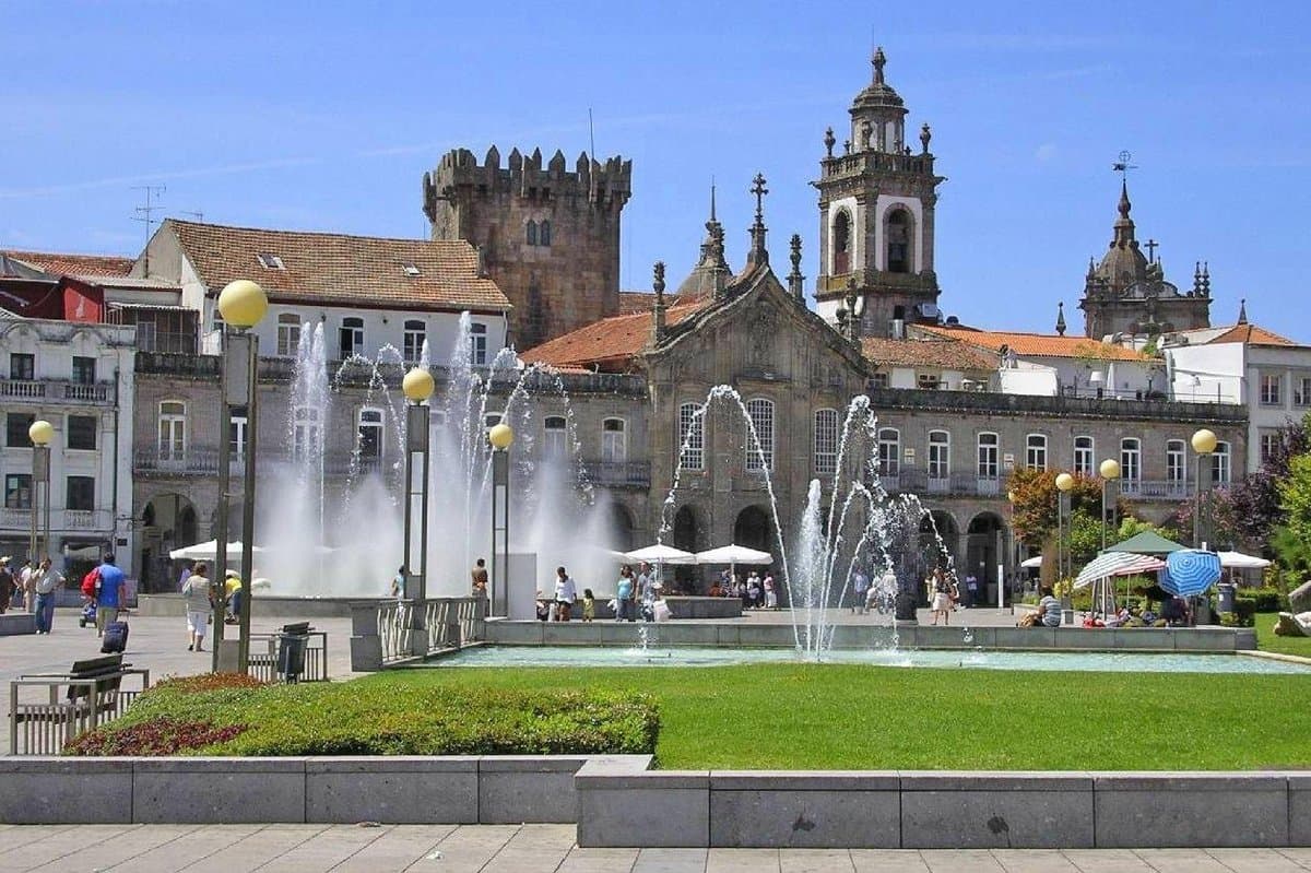 Braga Bom Jesus sanctuary baroque Portugal